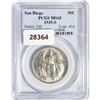 Image 1 : 1935-S San Diego Half Dollar PCGS MS65