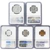 Image 2 : 1963 Proof Set (5) 50C, 25C, 10C, 5C, 1C NGC PF68