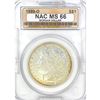 Image 1 : 1889-O Morgan Silver Dollar NAC MS66