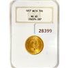 Image 1 : 1917 10G .20oz Netherland Gold NGC MS65