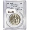 Image 1 : 1935-S San Diego Half Dollar PCGS MS65