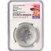 Image 1 : 2023 1oz G.B. S2Â£ NGC MS69 Q. Elizabeth II