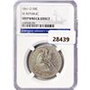 Image 1 : 1861-O 50C Seated Lib. NGC Shipwreck Effect SS Rep