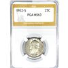 Image 1 : 1932-S Washington Silver Quarter PGA MS63
