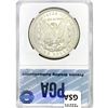 Image 2 : 1890 Morgan Silver Dollar PGA MS65