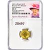 Image 1 : 2023 1/10oz GB Gold Â£10 NGC MS70 Q. Elizabeth II