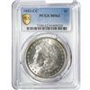 Image 1 : 1883-CC Morgan Silver Dollar PCGS MS62
