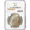 Image 1 : 1888-O Morgan Silver Dollar NGC MS65