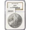 Image 1 : 2003 American Silver Eagle NGC MS69