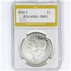 Image 1 : 1880-S Morgan Silver Dollar PGA MS65+ DMPL
