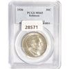 Image 1 : 1936 Robinson Half Dollar PCGS MS65