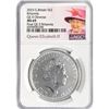 Image 1 : 2023 1oz G.B. S2Â£ NGC MS69 Q. Elizabeth II