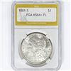 Image 1 : 1881-S Morgan Silver Dollar PGA MS64+ PL