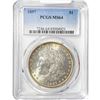 Image 1 : 1897 Morgan Silver Dollar PCGS MS64