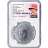 Image 1 : 2023 1oz G.B. S2Â£ NGC MS69 Q. Elizabeth II