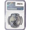 Image 2 : 2023 1oz G.B. S2Â£ NGC MS69 Q. Elizabeth II