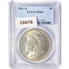 Image 1 : 1881-O Morgan Silver Dollar PCGS MS64