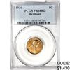 Image 1 : 1936 Wheat Cent PCGS PR64 RD Brilliant