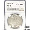 Image 1 : 1892-CC Morgan Silver Dollar NGC MS62