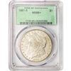 Image 1 : 1881-S Morgan Silver Dollar PCGS MS66+ 30th Ann