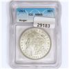 Image 1 : 1921 Morgan Silver Dollar ICG MS65