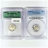 Image 1 : 1942-D, 1943-D Set (2) Mercury Silver Dime MS