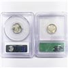 Image 2 : 1942-D, 1943-D Set (2) Mercury Silver Dime MS