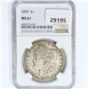 Image 1 : 1899 Morgan Silver Dollar NGC MS61
