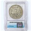 Image 2 : 1892-CC Morgan Silver Dollar ICG VF25