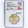 Image 1 : 2016 $25 1/2oz AGE Mercanti Signed NGC MS70