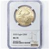 Image 2 : 2020 $50 1oz AGE Castle, Standish Signed NGC MS70