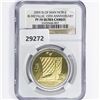 Image 2 : 2009 Noble 1oz Gold IS. Of Man NGC PF70 UC