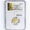 Image 1 : 2014 $5 1/10oz American Gold Eagle NGC MS70