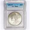 Image 1 : 1884-CC Morgan Silver Dollar ICG MS65