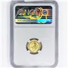 Image 2 : 2023 1/10oz GB Gold £10 NGC MS70 Q. Elizabeth II