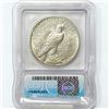 Image 2 : 1921 Silver Peace Dollar ICG MS62