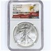 Image 1 : 2017 American Silver Eagle NGC MS70