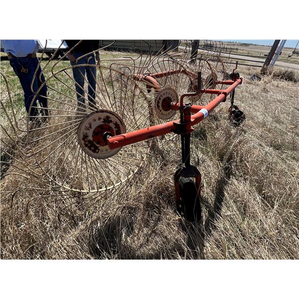 4 Wheel vicon side rake