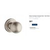 Image 3 : Weiser Huntington Passage Set Satin Nickel - LOT OF 2