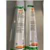 Image 2 : HDX Medium Duty 4lbs-Clear Plastic Sheeting 500sq ft ( 8.5ft x 58ft) - LOT OF 2 ROLLS