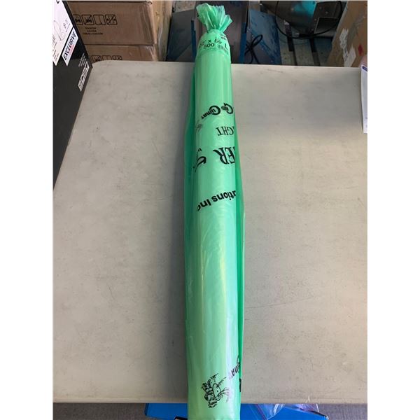 Balcan Green Packed Poly Sheeting 102"x59ft, 500Sq Ft