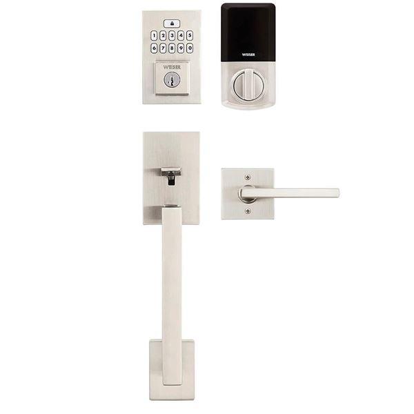 Weiser Camino Smart Lock Electronic Exterior Door Set