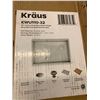 Image 2 : Kraus 32 Inch Undermount Workstation Single Well Kitchen Sink Model WU110-32