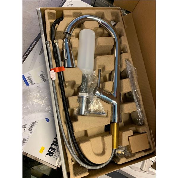 Hansgrohe Pull Down Chrome Kitchen Faucet Set