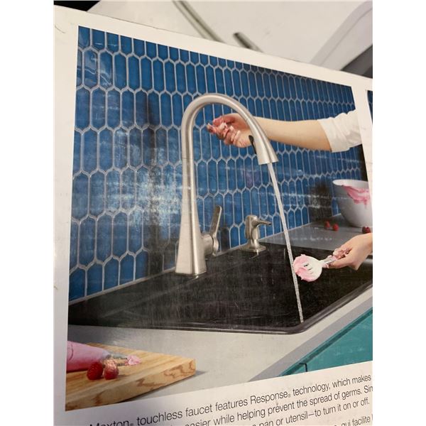 Kohler Maxton Touchless Pull Down Kitchen Faucet System Brushed Nickel