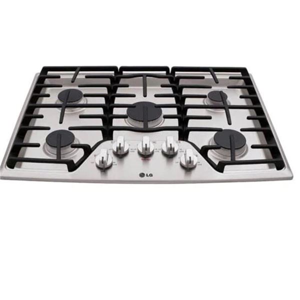 LG Built In Gas Cooktop Model LCG3011ST Stainless Steel