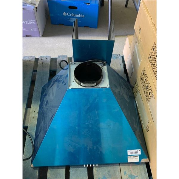 Ancona Pyramid 30 Ince Range Hood with Ducting ( out of box)