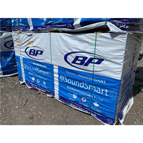 BP Soundsmart Soundproofing Panels  48X97X5/7 INCH - PALLET LOT OF 78 PCS