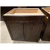 Image 2 : Salem Cappuccino Maple single drawer , 2 door Base Cabinet 30 inch