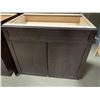 Image 1 : Salem Cappuccino Maple single drawer , 2 door Base Cabinet 36 inch
